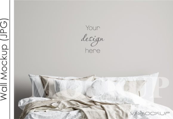 Download Bedroom Wall Mockup, Blank Wall Mockup - Bedroom wall Collection