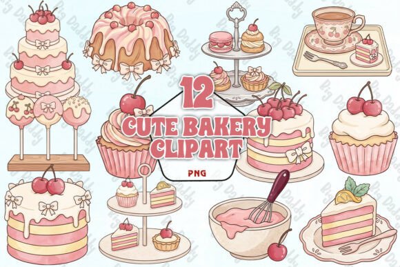 Download Cute Bakery Clipart PNG - Bakery clipart Collection